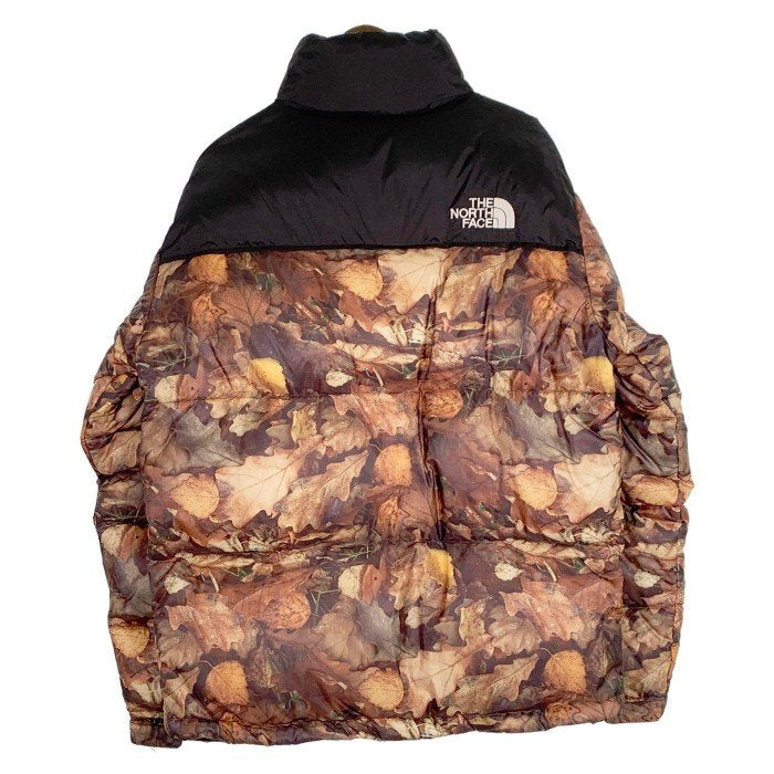 SUPREME シュプリーム 16AW THE NORTH FACE ノースフェイス Leaves Nuptse Jacket  ヌプシジャケット リーブス ダウン 並行品 Size L 福生店