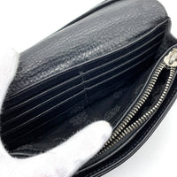 CHROME HEARTS クロムハーツ JUDY ジュディ レザーウォレット クロスボール 長財布 ブラック 福生店