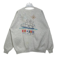 Hanes ヘインズ メキシコ製 USS CONSTITUTION スウェットトレーナー グレー sizeXL 瑞穂店