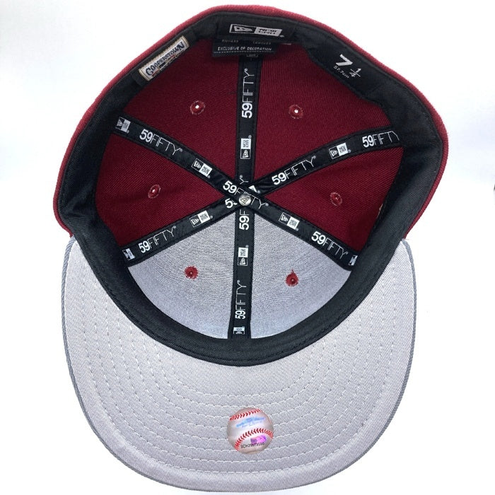 NEW ERA ニューエラ 59FIFTY クーパーズタウン コロラド・ロッキーズ 1998 ALL STAR GAME キャップ ボルドー size7 1/4 瑞穂店