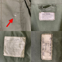BUZZ RICKSON'S バズリクソンズ U.S.ARMY ジャングルファティーグ ミリタリージャケット ペイント&ハードウォッシュ オリーブ BR12950 12247 Size M-S 福生店