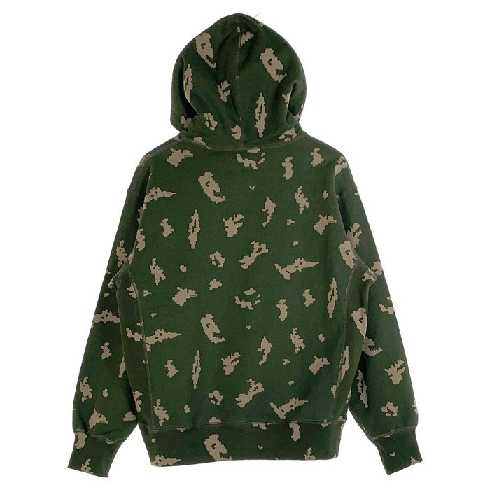SUPREME シュプリーム 21AW Box Logo Hooded Sweatshirt ボックスロゴ プルオーバースウェットパーカー ロシアンカモ オリーブ Size S 福生店