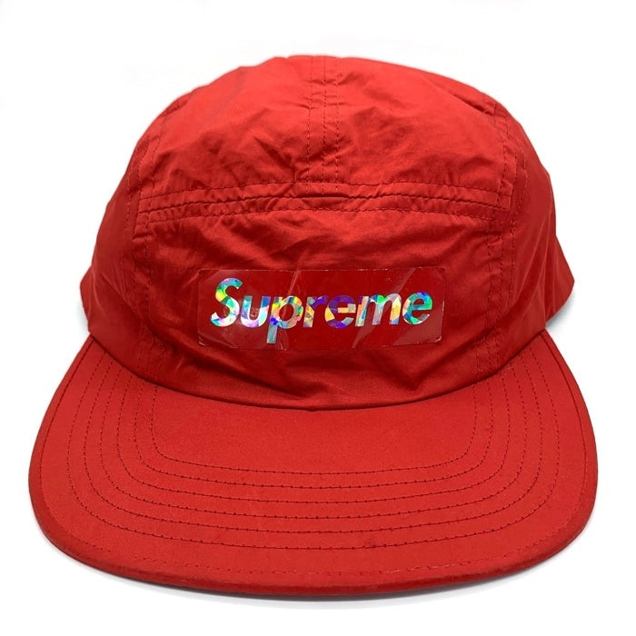 SUPREME シュプリーム 19SS Holographic Logo Camp Cap ホログラフィック ロゴ キャンプキャップ レッド 福生店