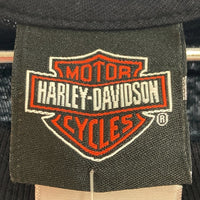 HARLEY DAVIDSON ハーレーダビッドソン USA製 VERTICAL FLAG ADT USA Tシャツ ブラック sizeS タグ付き 瑞穂店