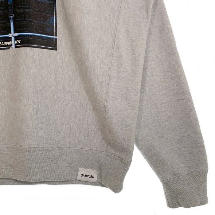 LFYT エルエフワイティー SAMPLES サンプルズ NEW YORK プリント クルーネックスウェットトレーナー ヘザーグレー Size XL 福生店