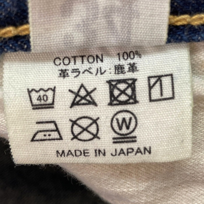 WAREHOUSE ウエアハウス S1000XX ピンクピスネーム ピンク耳 デニムパンツ インディゴ size34 瑞穂店