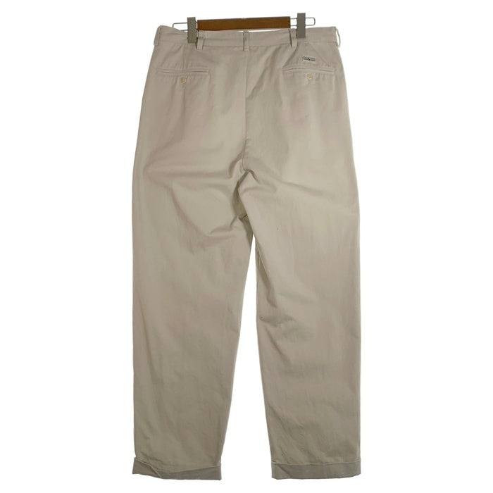 Polo Ralph Lauren ポロラルフローレン HAMMOND PANT ハモンドパンツ 2タック チノ オフホワイト メキシコ製 Size 35×30 福生店