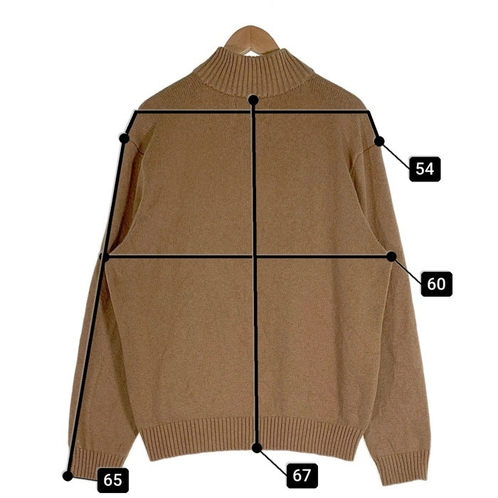 Polo by Ralph Lauren ポロラルフローレン ハーフジップ コットン プルオーバーニットセーター ベージュ Size XXL 福生店