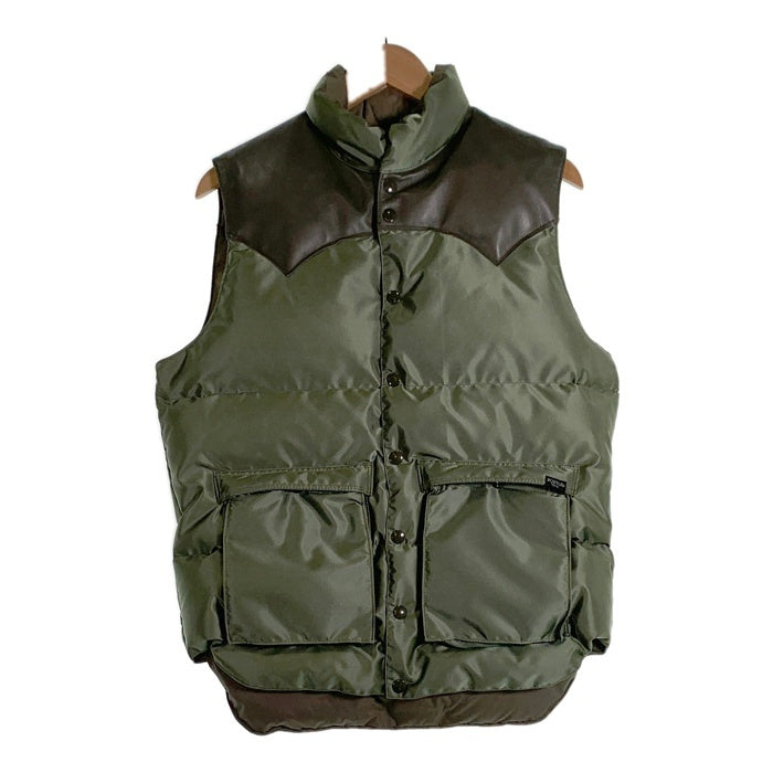 Rocky Mountain Featherbed ロッキーマウンテンフェザーベッド PORTER ポーター BEAMS ビームス ダウンベスト オリーブ 450-512-70 Size 40 福生店
