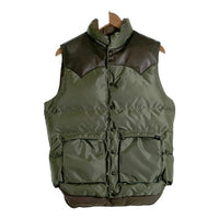 Rocky Mountain Featherbed ロッキーマウンテンフェザーベッド PORTER ポーター BEAMS ビームス ダウンベスト オリーブ 450-512-70 Size 40 福生店