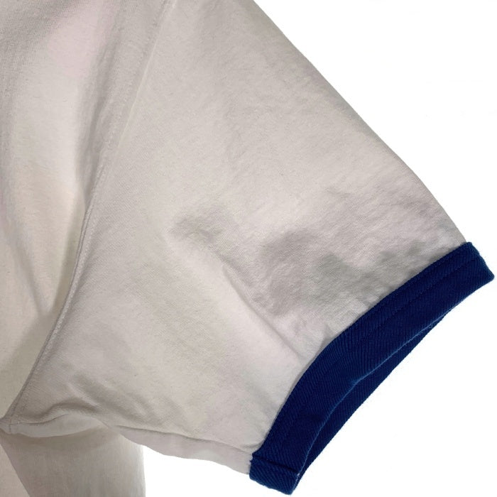 THE REAL McCOY'S リアルマッコイズ U.S.AIR FORCE プリント リンガーTシャツ ホワイト ブルー Size M 福生店