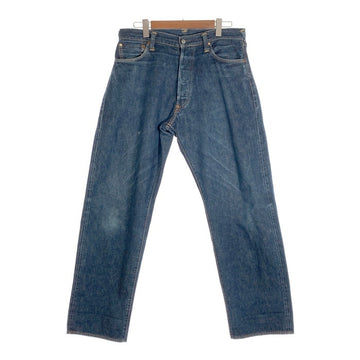 EVISU エヴィス No.2 ボタンフライ 5ポケットデニムパンツ ジーンズ インディゴ 虎耳 Size 38×32 福生店