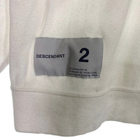 DESCENDANT ディセンダント モックネック ポケット ロングスリーブTシャツ ホワイト Size 2 福生店