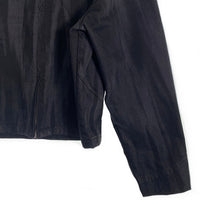 NO MAINTENANCE ノーメンテナンス Black Mechanic Jacket メカニックジャケット ジップアップ ブラック ウォッシュ加工 Size M 福生店