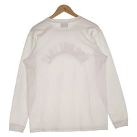 TMT ティーエムティー BIGHOLIDAY プリント ロングスリーブTシャツ ホワイト Size L相当 福生店