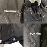 EAZY MISS イージーミス 23AW TWO TONE DOWN JACKET ツートーン ダウンジャケット ブラック Size XL 福生店