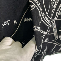 SUPREME シュプリーム 19SS Gonz Embroidered Map Hooded ゴンズ エンブロイダードマップ プルオーバースウェットパーカー ブラック Size S 福生店