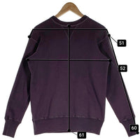 WAREHOUSE ウェアハウス SYLVANIA シルべニア セットインフリーダム クルーネックスウェット パープル Lot.403 Size 40 福生店