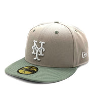 NEW ERA ニューエラ 59FIFTY COOPERSTOWN COLLECTION Newyork Mets ニューヨーク メッツ ベージュ size7 3/4 瑞穂店