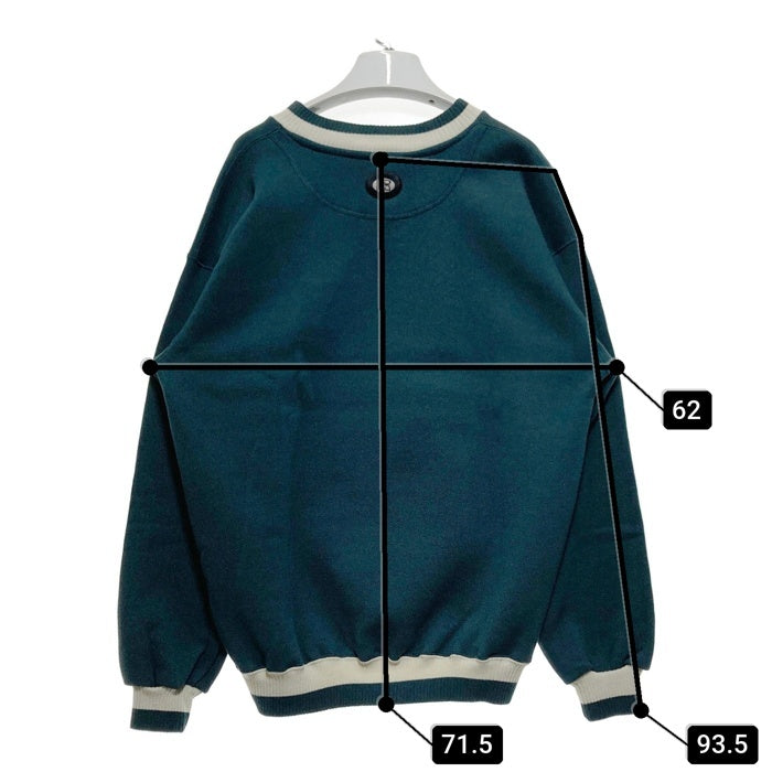 Russell Athletic ラッセルアスレティック USA製 チルデンニット風スウェット タグ付き グリーン sizeL 瑞穂店