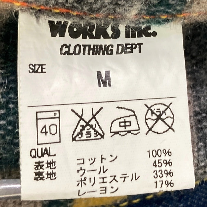 IRON HEART アイアンハート デニムシャツジャケット 裏地付 ブルー sizeM 瑞穂店