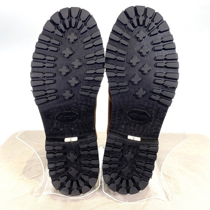 SIMPLY COMPLICATED シンプリーコンプリケイティド SUEDE LUG MULE スウェード ミュール サンダル ブラウン SIZE 8 (26.0cm) 福生店