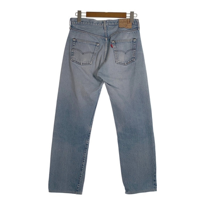 80's~ Levi's リーバイス 501 RED LINE テーパードデニムパンツ ジーンズ ライトブルー 赤耳 524 Size w78cm 福生店