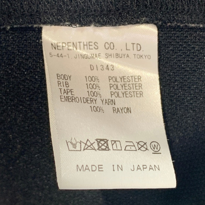 Needles ニードルズ TRACK JACKET Poly Smooth トラックジャケット ポリスムース ブラック ゴールド DI343 Size M 福生店
