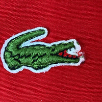 IZOD LACOSTE アイゾッド ラコステ 裏チェック スイングトップ レッド sizeM 瑞穂店