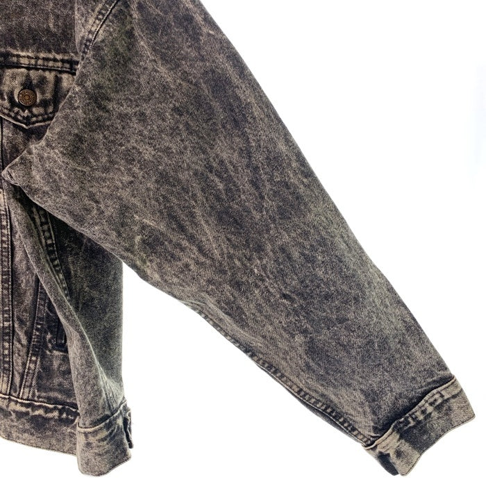 80's Levi's リーバイス ケミカルウォッシュ ブラックデニムジャケット 70507-0253 87年 Size XL 福生店