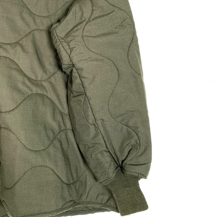 00's U.S.ARMY 米軍 キルティング フィールドライナージャケット オリーブ 8415-01-394-3836 00年製 Size L-S 福生店