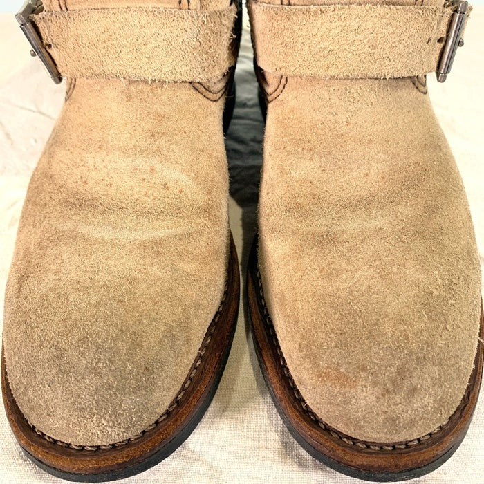 RED WING レッドウィング 8268 スウェード エンジニアブーツ ベージュ 2010年製造 Size 8D (26cm) 福生店