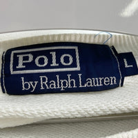 POLO RALPH LAUREN ポロラルフローレン USAプリント スウェット ホワイト sizeL 瑞穂店