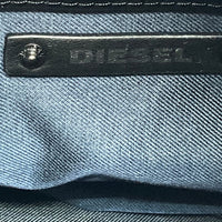 DIESEL ディーゼル 巾着型 レザー 2way ショルダーバッグ ブラック 瑞穂店