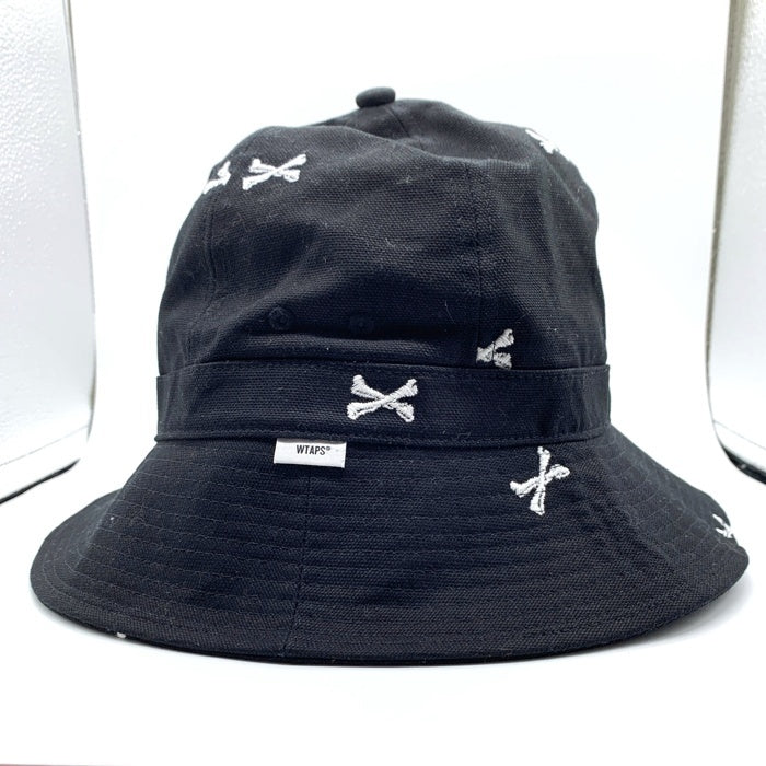 WTAPS ダブルタップス 22SS クロスボーン刺繡 ハット ブラック 221HCDT-HT18 Size 04 福生店