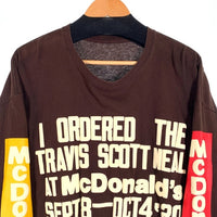 Cactus Jack カクタスジャック 20AW McDonald's マクドナルド Souvenir L/S Tee スーベニアロングスリーブTシャツ ブラウン Size XL 福生店