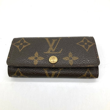 LOUIS VUITTON ルイヴィトン モノグラム ミュルティクレ4 4連キーケース ブラウン TH1013 瑞穂店