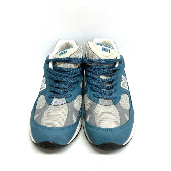 New Balance ニューバランス M991BSG Engrand製 スニーカー ブルー size27cm 瑞穂店