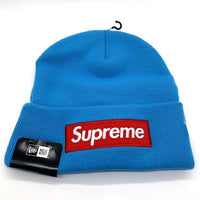 SUPREME シュプリーム NEW ERA ニューエラ 25AW Box Logo Beanie ボックスロゴ ビーニー ニットキャップ ライトブルー 福生店