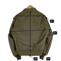 80's U.S.ARMY 米軍 ヘリクルー ジャケット オリーブ ロケットTALON Size M 相当 福生店