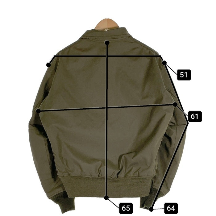 80's U.S.ARMY 米軍 ヘリクルー ジャケット オリーブ ロケットTALON Size M 相当 福生店