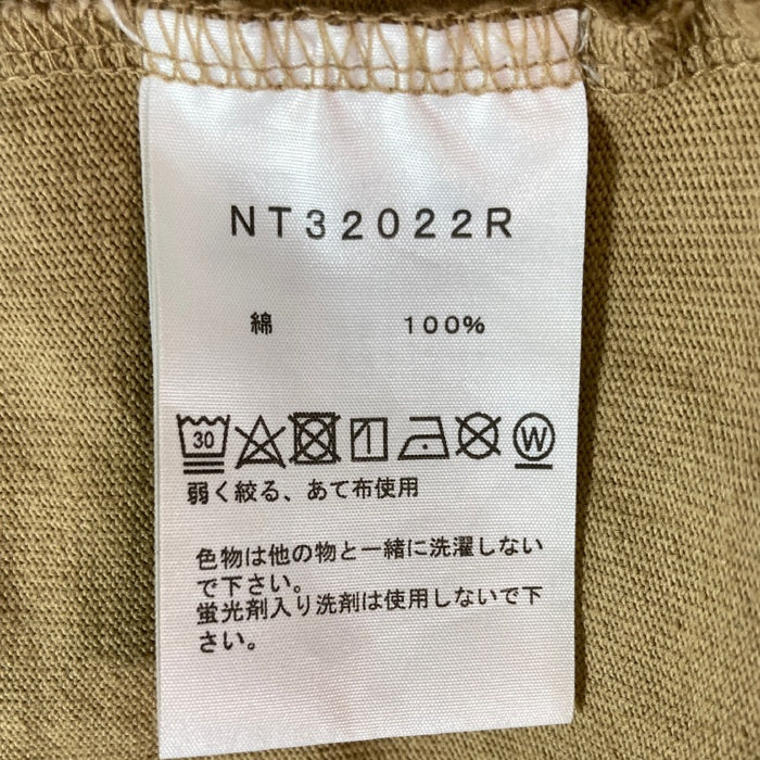 THE NORTH FACE ザノースフェイス NT32022R Nuptse Tee ヌプシ  Tシャツ ベージュ sizeL 瑞穂店