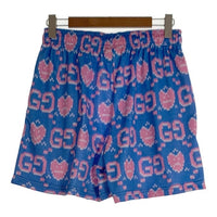 BRAVEST STUDIOS GG Shorts メッシュ ショーツ ハーフ パンツ ブルー ピンク Size L 福生店