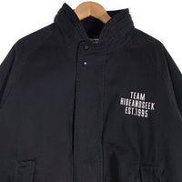 Hide&Seek ハイドアンドシーク Washed Sailing Jacket ウォッシュドセーリングジャケット 中綿 ブラック HJ-120325 Size XL 福生店