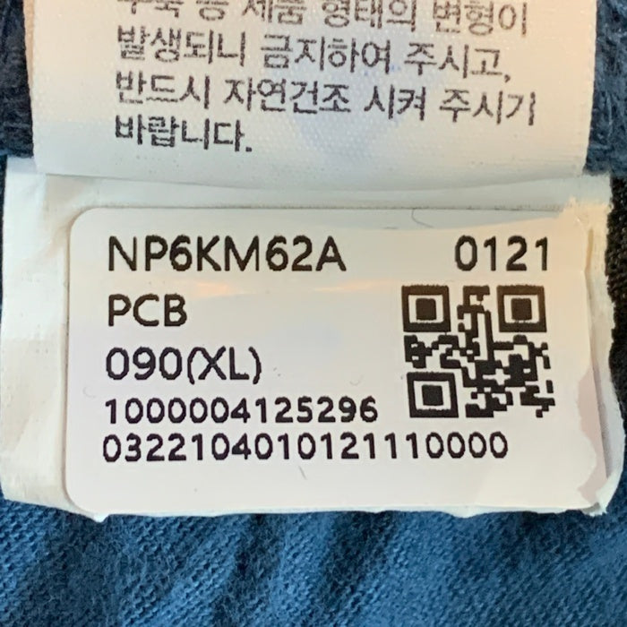 THE NORTH FACE ノースフェイス バンダナ柄 スウェット ジョガーパンツ ブルー NP6KM62A 韓国 Size XL 福生店