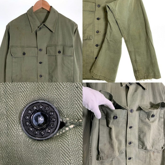 40's U.S. ARMY 米軍 M-43 HBT ヘリンボーンツイル ミリタリー