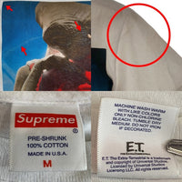SUPREME シュプリーム 15AW E.T. イーティー プリントTシャツ ホワイト Size M 福生店