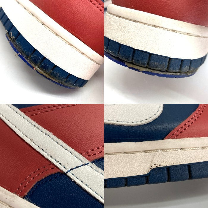 NIKE ナイキ WMNS DUNK LOW ウィメンズ ダンクローキャニオンラスト スニーカー ネイビーレッド DD1503-602 Size 26.5cm 瑞穂店