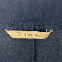 Curensology カレンソロジー トリコットナローパンツ CL305010ER ブラック Size 38 瑞穂店