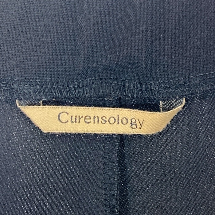 Curensology カレンソロジー トリコットナローパンツ CL305010ER ブラック Size 38 瑞穂店